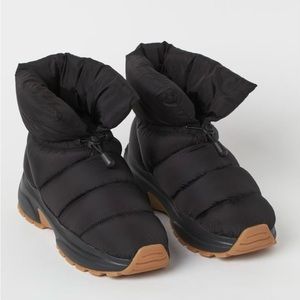 H&M Padded Sneaker Boots, Gum Sole women’s size 8